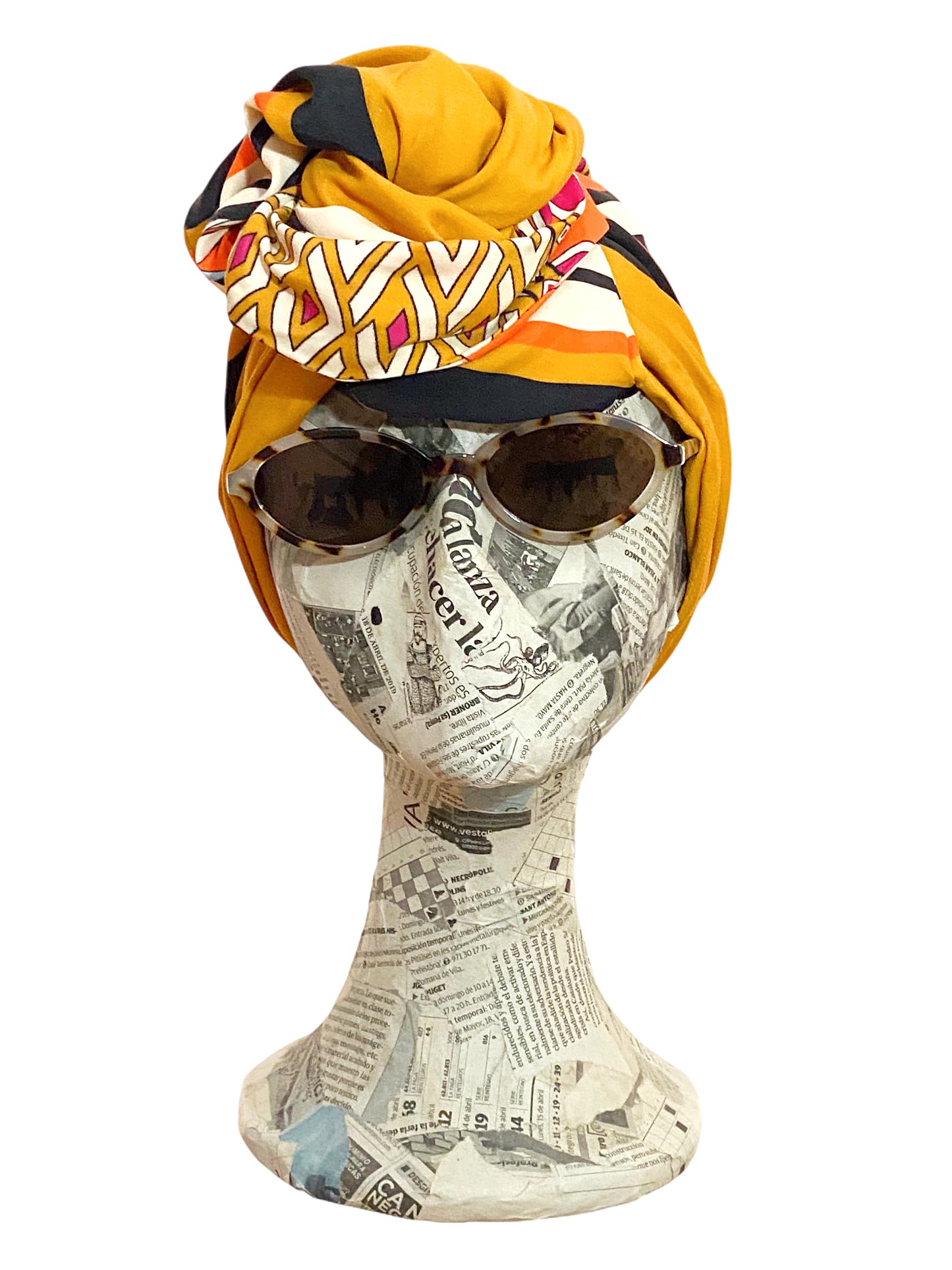 Foulard étnico naranja