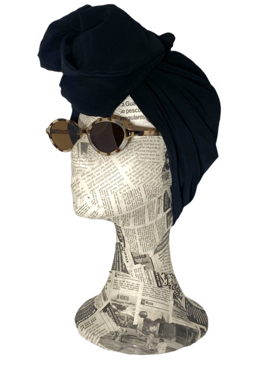 Turbante negro