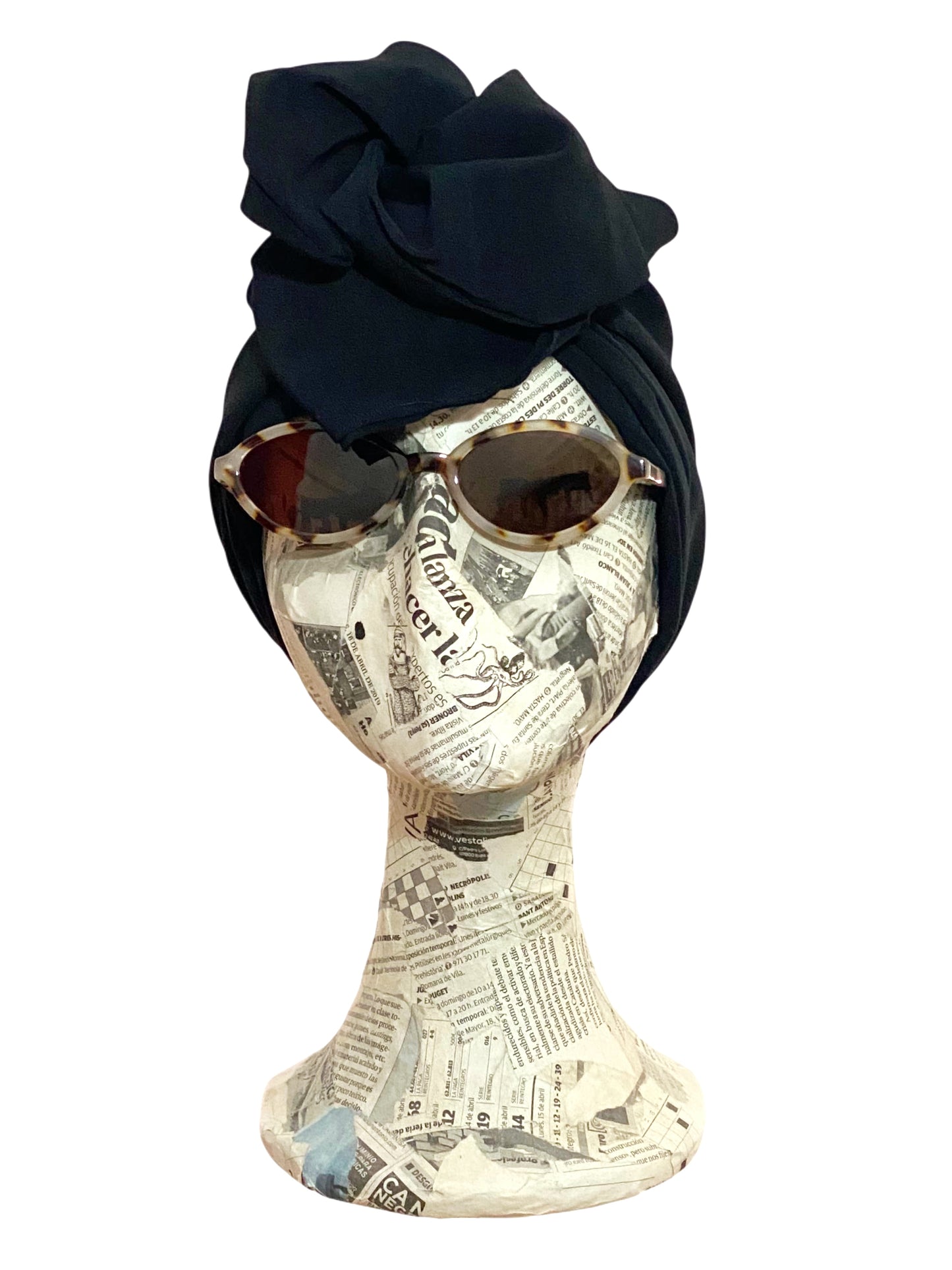 Turbante negro